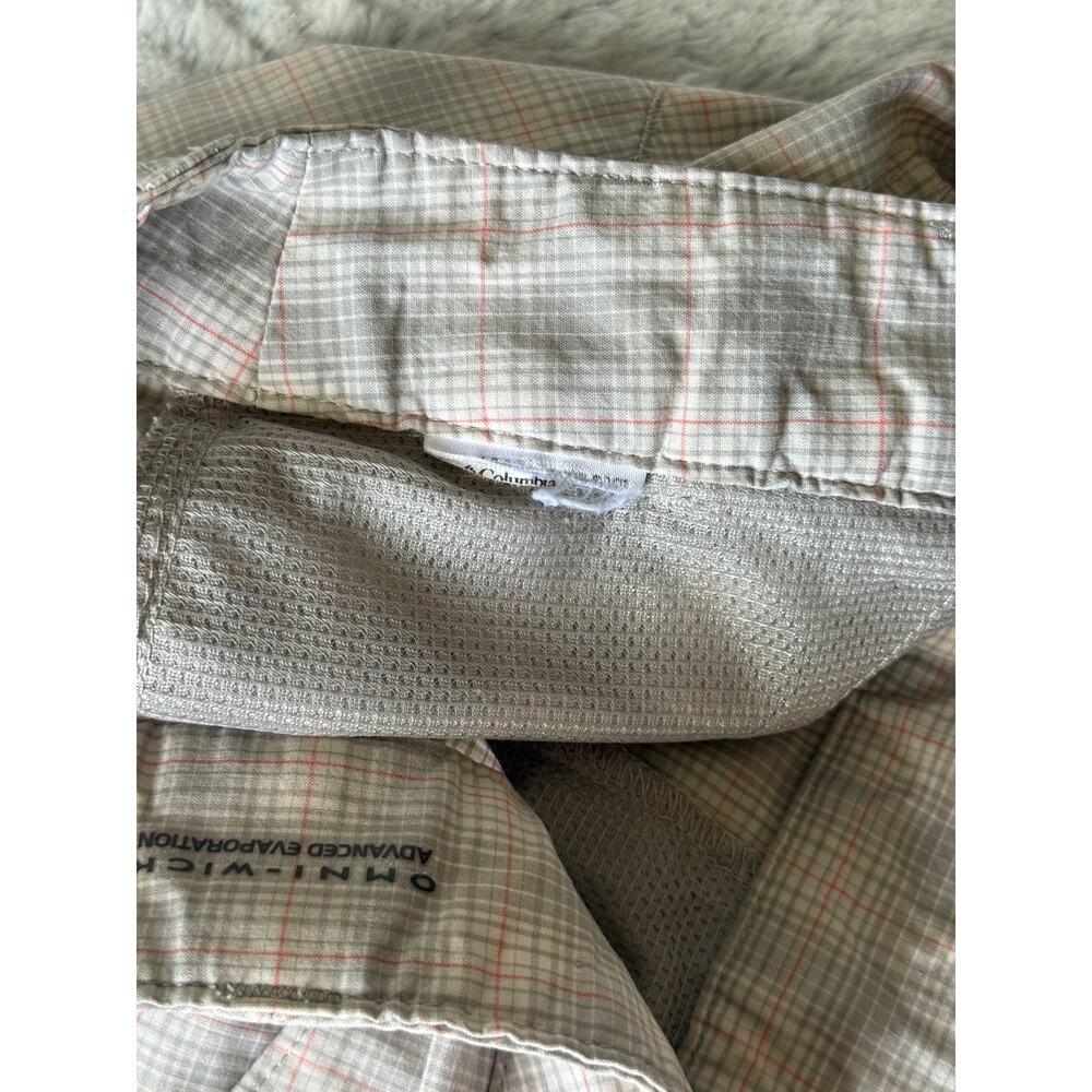 Columbia Omni-Wick Checkered Bermuda Shorts Women Size 14 Hiking Outdoor Plaid - Picture 3 of 8